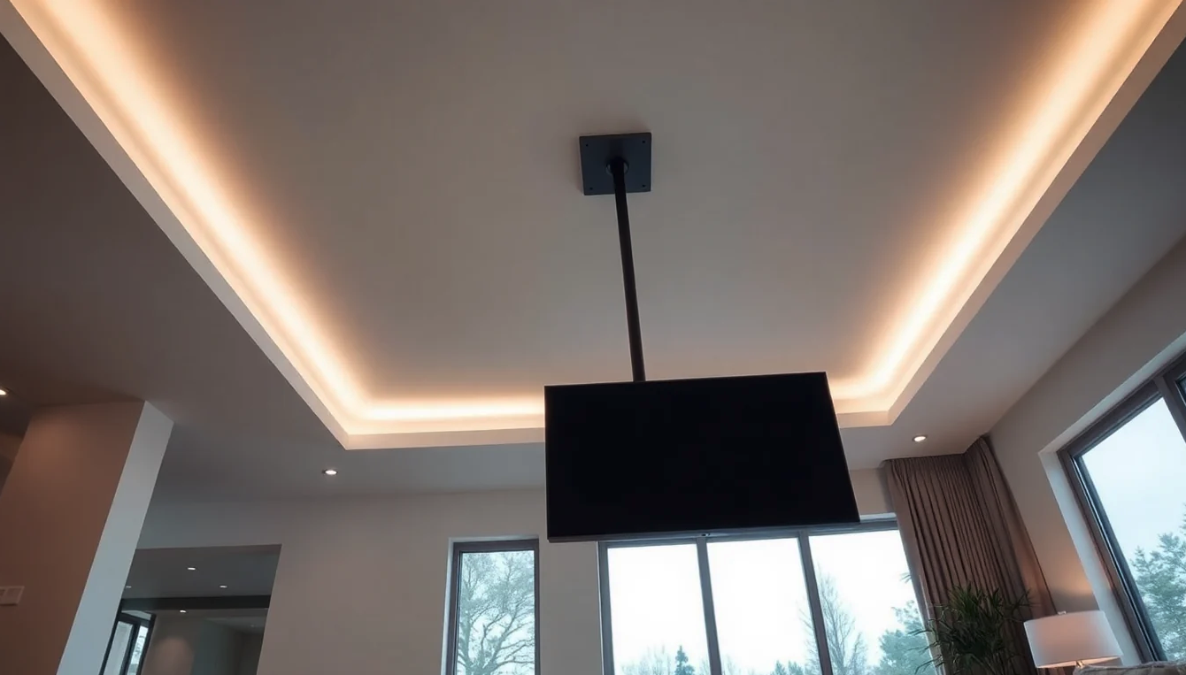 tv ceiling mount